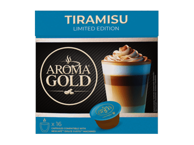 Kavos kapsulės AROMA GOLD TIRAMISU, 256 g