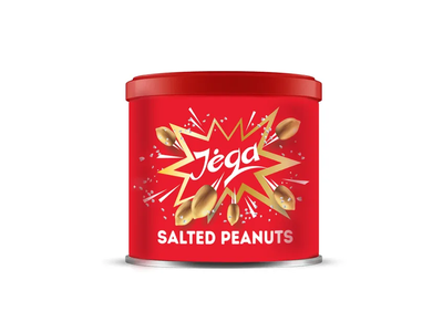 Kepinti žemės riešutai su druska JĖGA, 140 g