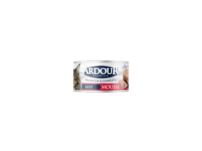 Putėsiai katėms ARDOUR su jautiena, 85 g