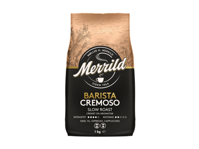 Kavos pupelės MERRILD BARISTA CREMOSO, 1 kg