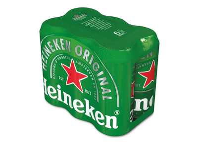 Alus HEINEKEN, 5 %, 6 x 500 ml