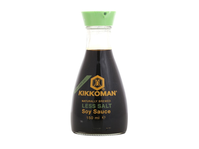 Sojų padažas su maž. drusk., KIKKOMAN, 150ml