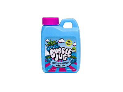 Kramtomoji guma BUBBLE JUG BLUE RASPBERRY, 55 g