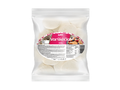 Šaldyti varškėčiai JUDEX, 500 g