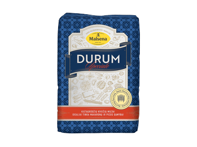 Kietagrūdžių kviečių miltai MALSENA DURUM, 1 kg