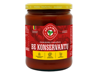 Pomidorų padažas KĖDAINIŲ be konservantų, 500g