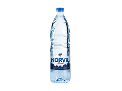 Natūralus negazuotas mineralinis vanduo NORVIL, 1.5 l