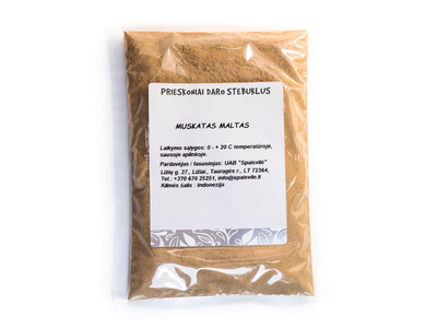 Muskatų riešutai, malti, 100 g
