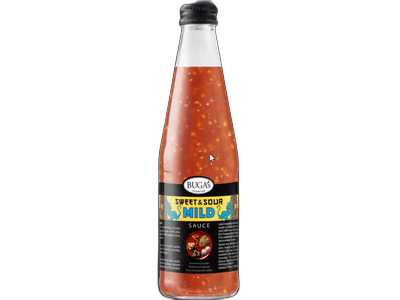 Padažas BUGA's, Sweet & Sour, švelnus, 380 g