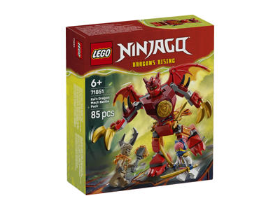 LEGO konstruktorius Kai drakono-roboto kovos rinkinys 71851