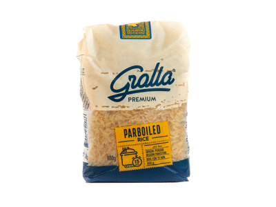 Ilgagrūdžiai plikyti ryžiai GRALLA PREMIUM, 800 g