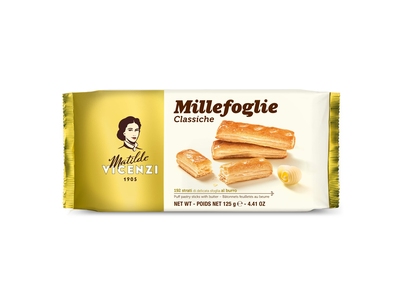 Sausainiai VICENZI, Puff Pastry,125 g
