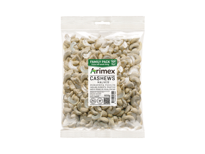 Anakardžių puselės FAMILY PACK ARIMEX, 600 g