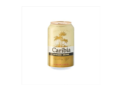 Gaiv. gėrimas CARIBIA GINGER BEER, gaz. imbierinio alaus sk., 330 ml