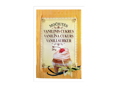 MOČIUTĖS vanilinis cukrus, 20 g