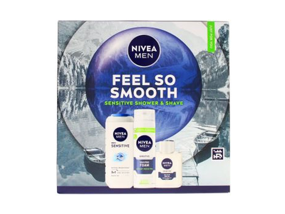NIVEA FEEL SO SMOOTH vyrų kosmetikos rinkinys