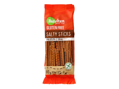 Šiaudeliai su druska BALVITEN, be glitimo,80g