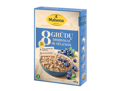Dribsniai MALSENA, 8 grūdų, 400 g