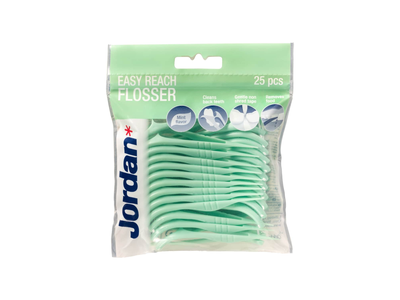 Tarpdančių siūlas JORDAN REACH FLOSSER,25vnt.