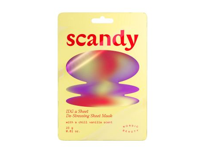 SCANDY IDG A SHEET DE-STRESSING veido kaukė, 23 g