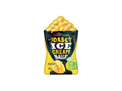 ❄️ Mini Melts Big mango skonio šerbetas, 72 g