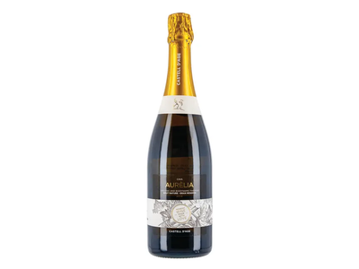 Baltasis natūralus rūšinis putojantis vynas CASTELL D'AGE CAVA AURELIA BRUT NATURE GRAN RESERVA 12%, 750 ml