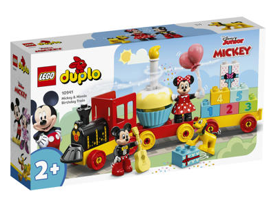 Konstruktorius LEGO MIKIO IR MINĖS TRAUKINYS 10941