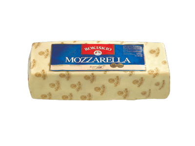 ROKIŠKIO mocarelos sūris, 45 % rieb. s. m., 1 kg
