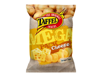 Sūrio sk.bulv.traškučiai TAFFEL MegaPack,250g