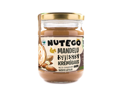 Migdolų riešutų kremas NUTEGO, 100 %, 250 g