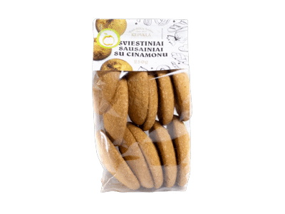 Sviestiniai sausainiai su cinamonu, 250 g
