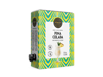 Alkoholinis kokteilis PUNCH CLUB Pina Colada, 12,5%, 1,5 l