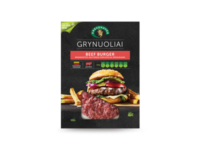 Brandinti jautienos maltiniai GRYNUOLIAI, 220 g