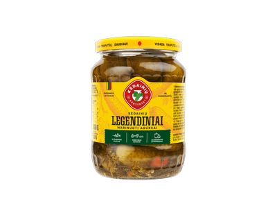 Mar. agurkai KKF LEGENDINIAI, 660 g / 330 g