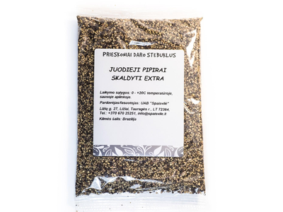 Juodieji pipirai, skaldyti, 100g