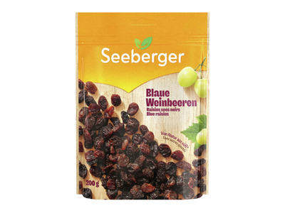 Džiovintos, nesulfit. razinos SEEBERGER, 200g