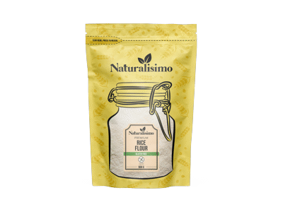 Ryžių miltai NATURALISIMO, be glitimo, 900 g