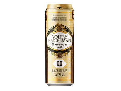 Nealkoholinis alus VOLFAS ENGELMAN, 568 ml