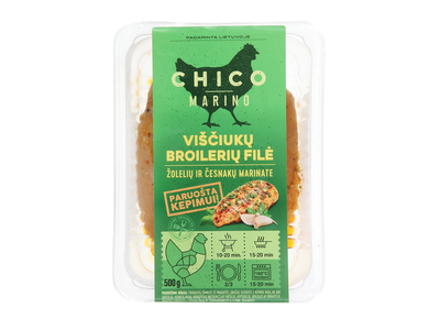 Broil. filė žolelių ir česn. marinate, 500 g