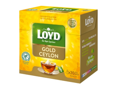 Juodoji arbata LOYD Gold Ceylon, 20 x 1,5 g