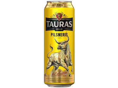 Alus TAURAS PILSNER, 568 ml