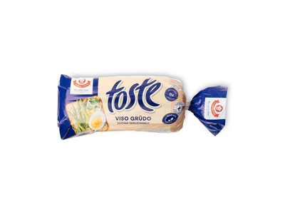 Viso grūdo skrudinimo duona TOSTE, 500g