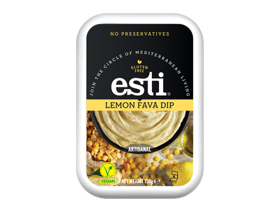 Užtepėlė ESTI, su fava pupelėm ir citrina, 150 g