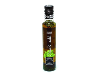 Ypač grynas alyvuogių aliejus su baziliku CASA RINALDI, 250 ml