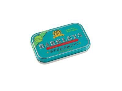 Becukrė kramt. guma BARKLEYS mėtų skonio, su saldik., 30 g