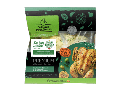 Marin.viščiukas PREMIUM su česnakais ir alyv. aliejumi, 1 kg