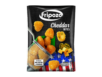 Šaldyti aštrūs čederio kąsneliai, 250 g