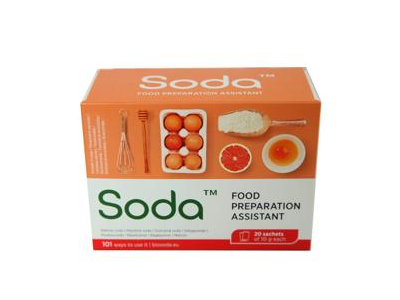 Maistinė SODA 20x10 g, 200 g