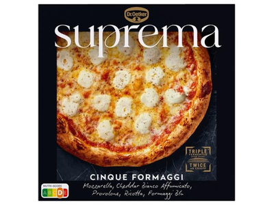 Šaldyta pica SUPREMA Cinque Formaggi, 492g