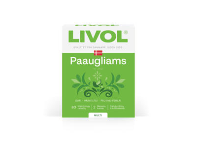 Maisto papildas LIVOL MULTI paaugliams, 60 vnt.